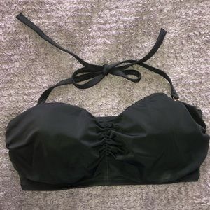 Victoria’s Secret Black Bandeau Bikini Top